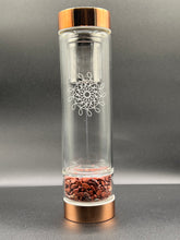 Load image into Gallery viewer, Red Jasper Crystal Intention Bottle
