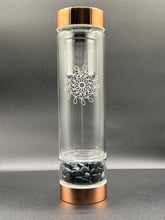 Load image into Gallery viewer, Obsidian Crystal Intention Bottle
