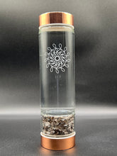 Load image into Gallery viewer, Smoky Quartz Crystal Intention Bottle
