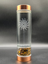Load image into Gallery viewer, Tigers Eye Crystal Intention Bottle
