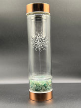 Load image into Gallery viewer, Aventurine Crystal Intention Bottle
