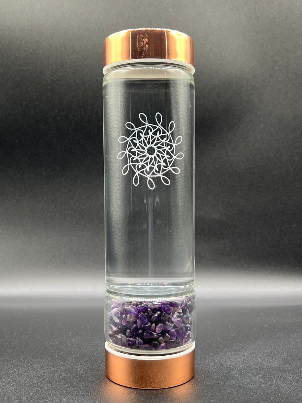 Amethyst Crystal Intention Bottle