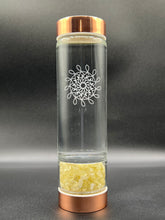Load image into Gallery viewer, Citrine Crystal Intention Bottle
