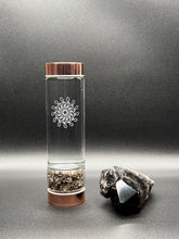 Load image into Gallery viewer, Smoky Quartz Crystal Intention Bottle
